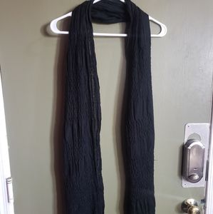Black scarf